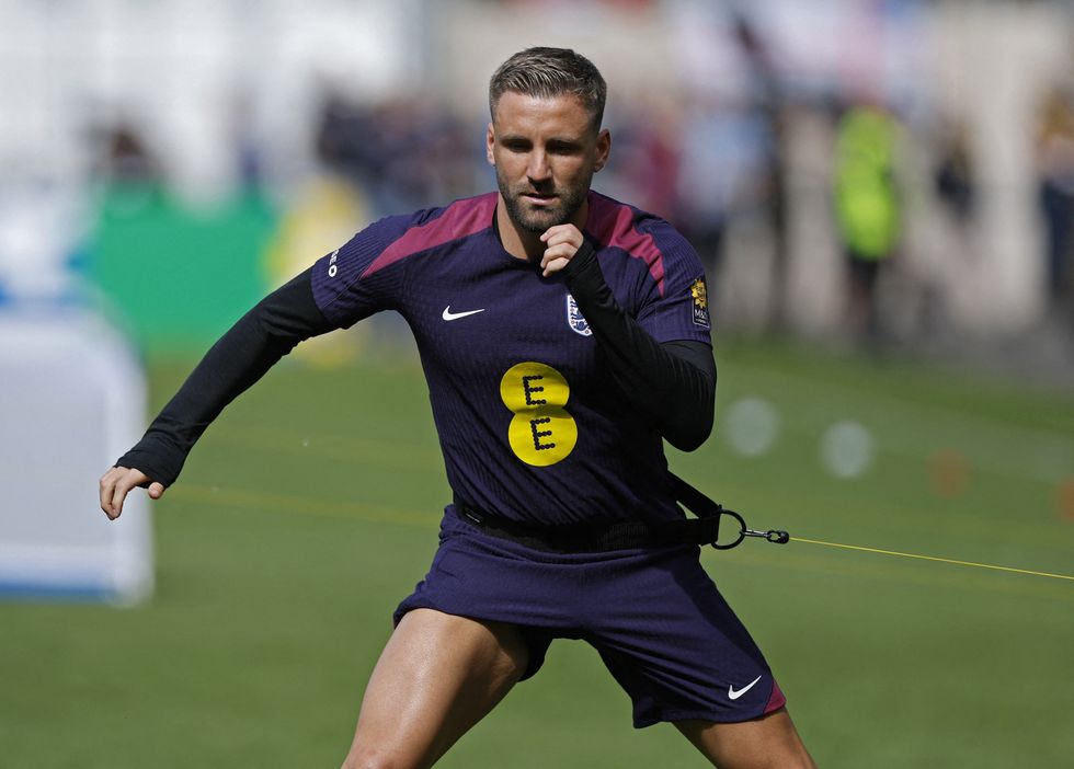 Luke Shaw could feature against Serbia