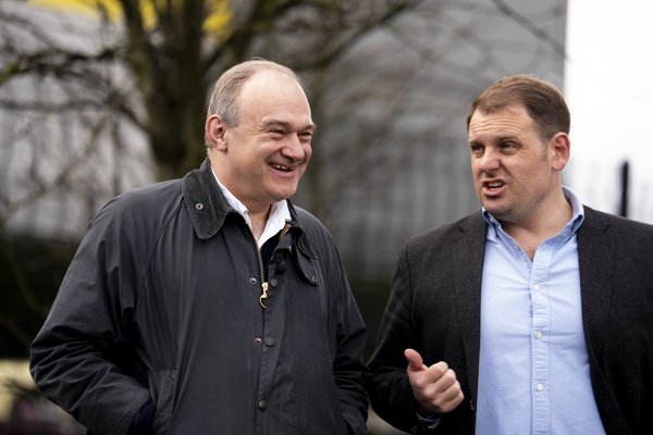Luke Taylor and Sir Ed Davey