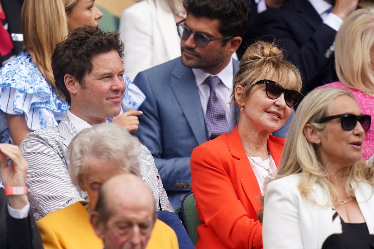 Lulu with her son Jordan Frieda