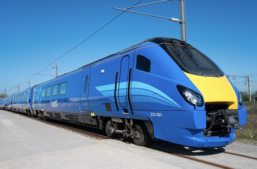 Lumo blue train