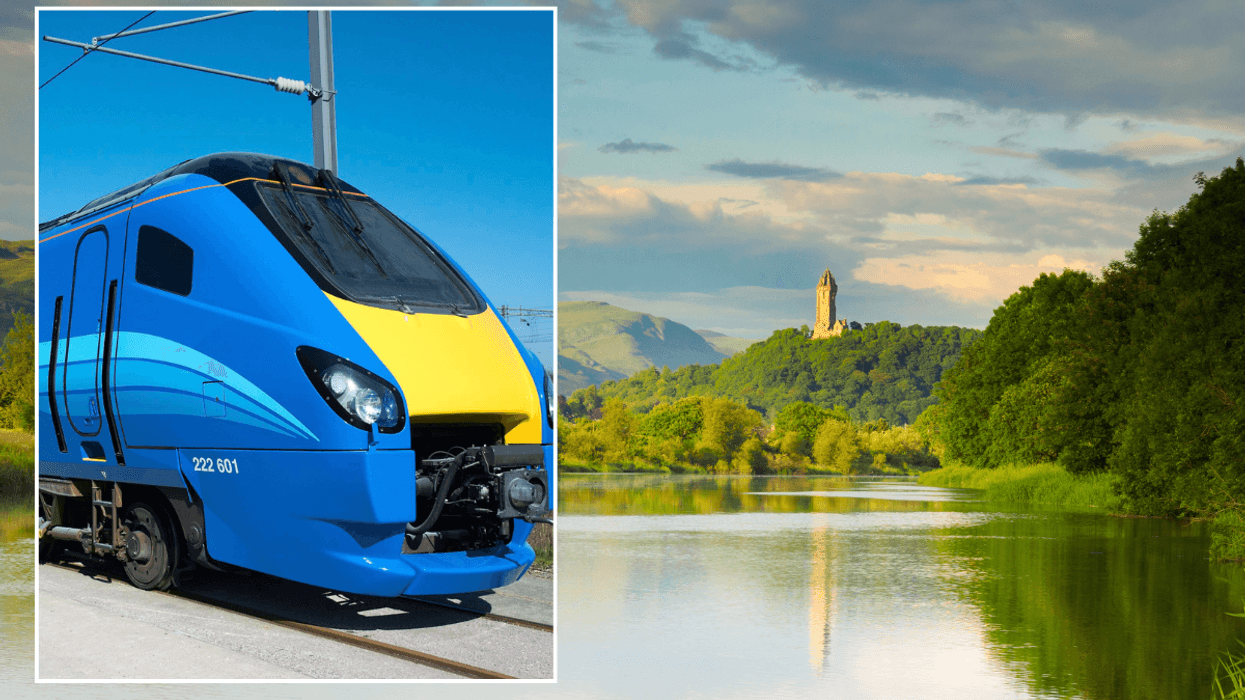 Lumo train / Stirling, Wallaces Monument