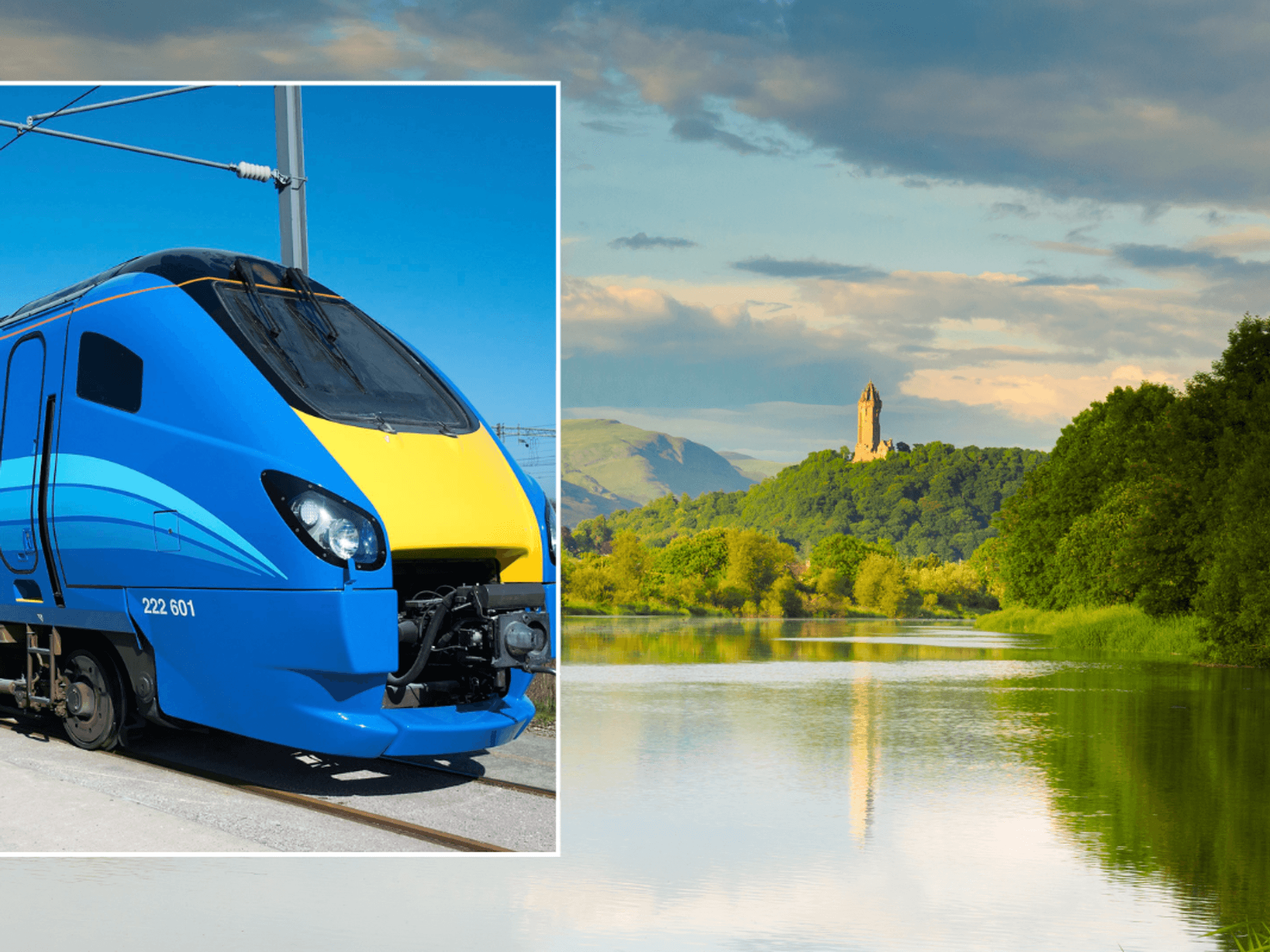 Lumo train / Stirling, Wallaces Monument