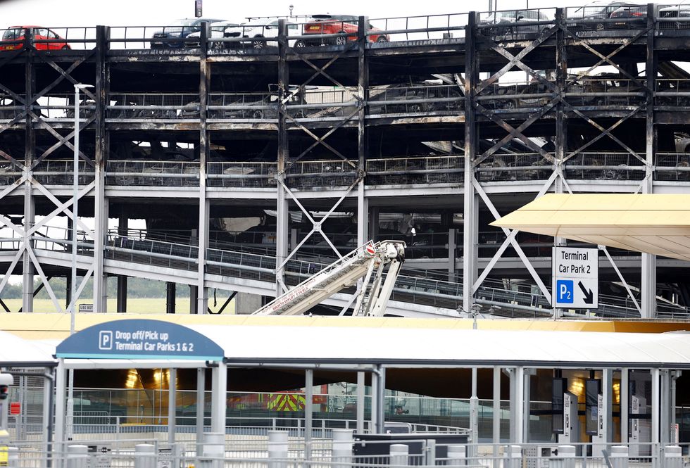 Luton Airport car park