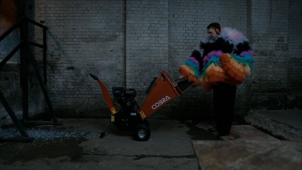 Lycett released a video which appeared to show him shredding the cash but later revealed it was a hoax and he had already donated the money to LGBTQ+ charities.