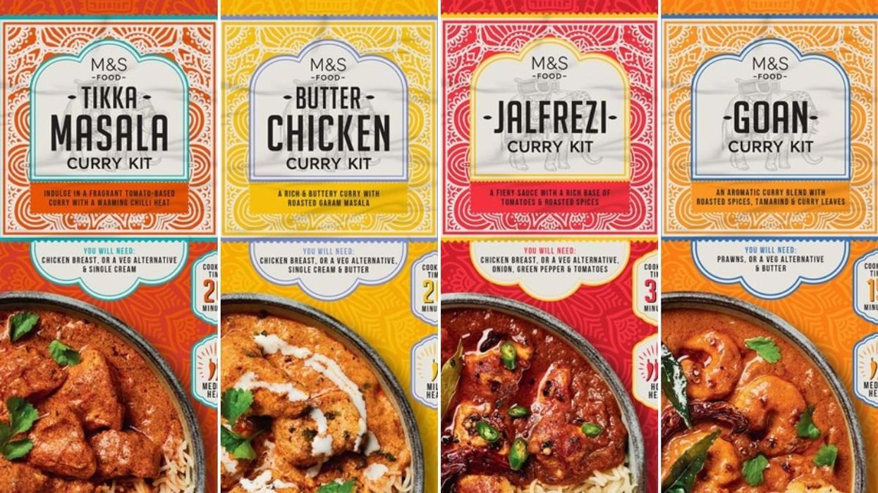 M&S curry meal kits