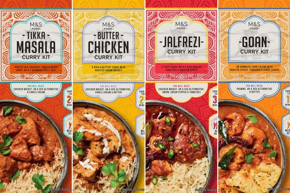 M&S curry meal kits