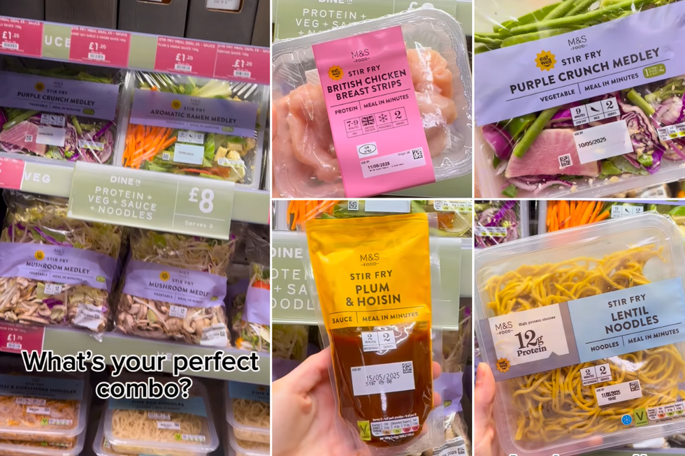 M&S Dine in stir fry deal for two