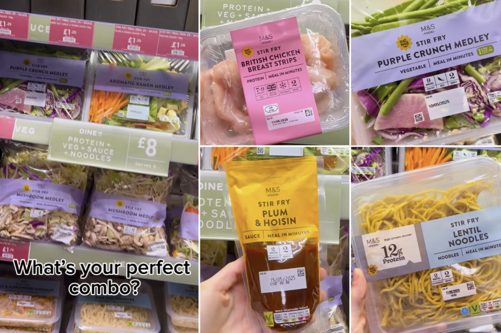 M&S Dine in stir fry deal for two