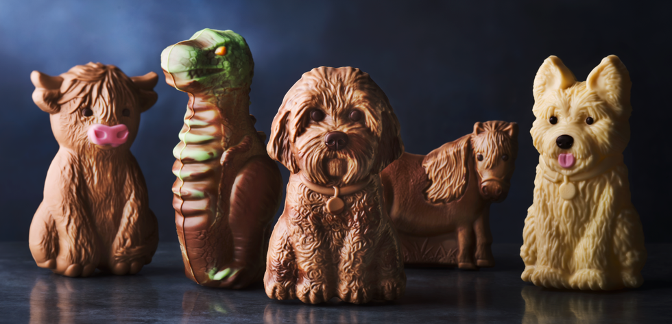 M&S Easter chocolate animals