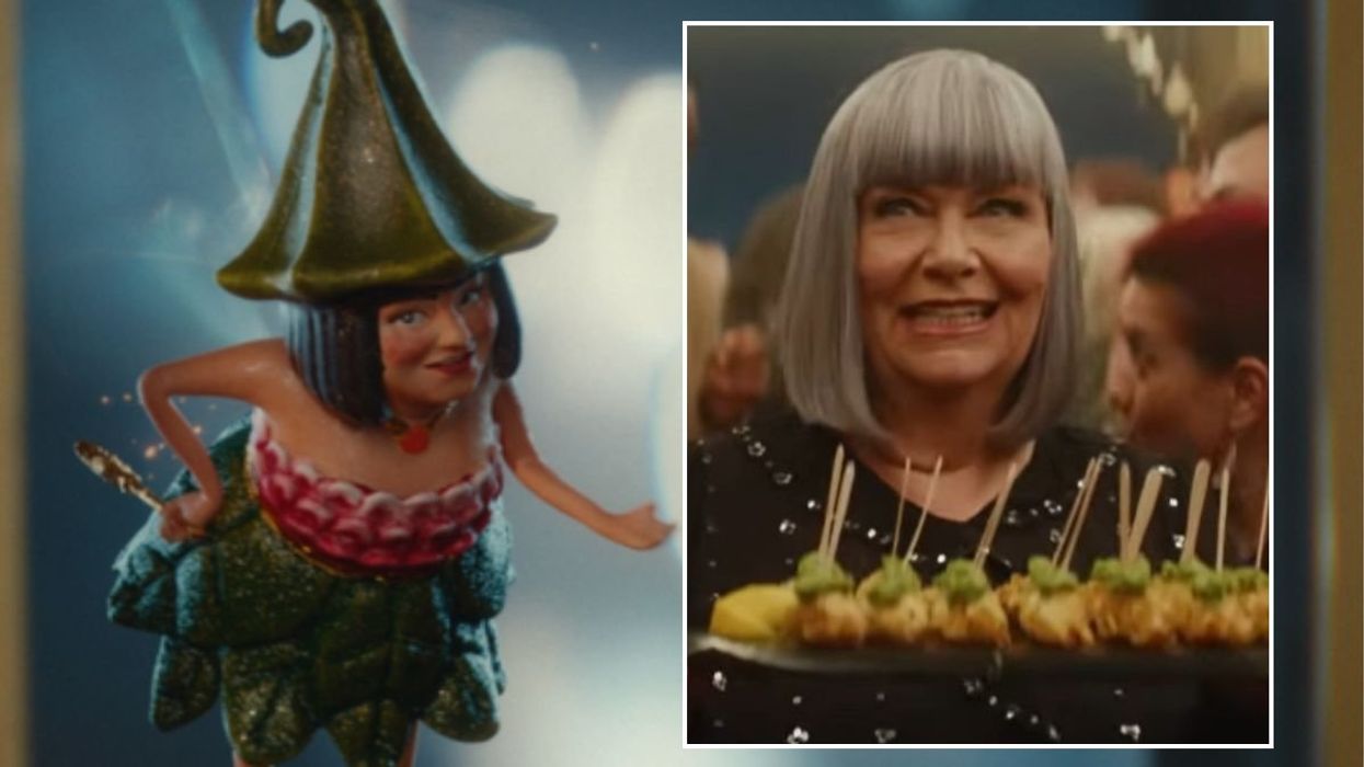 M&S Food Christmas advert: Fairy and Dawn French