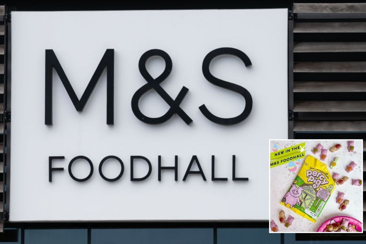M&S Food Hall / Percy Pig Great Egg-scape sweets