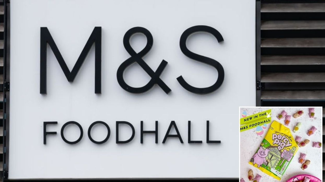 M&S Food Hall / Percy Pig Great Egg-scape sweets