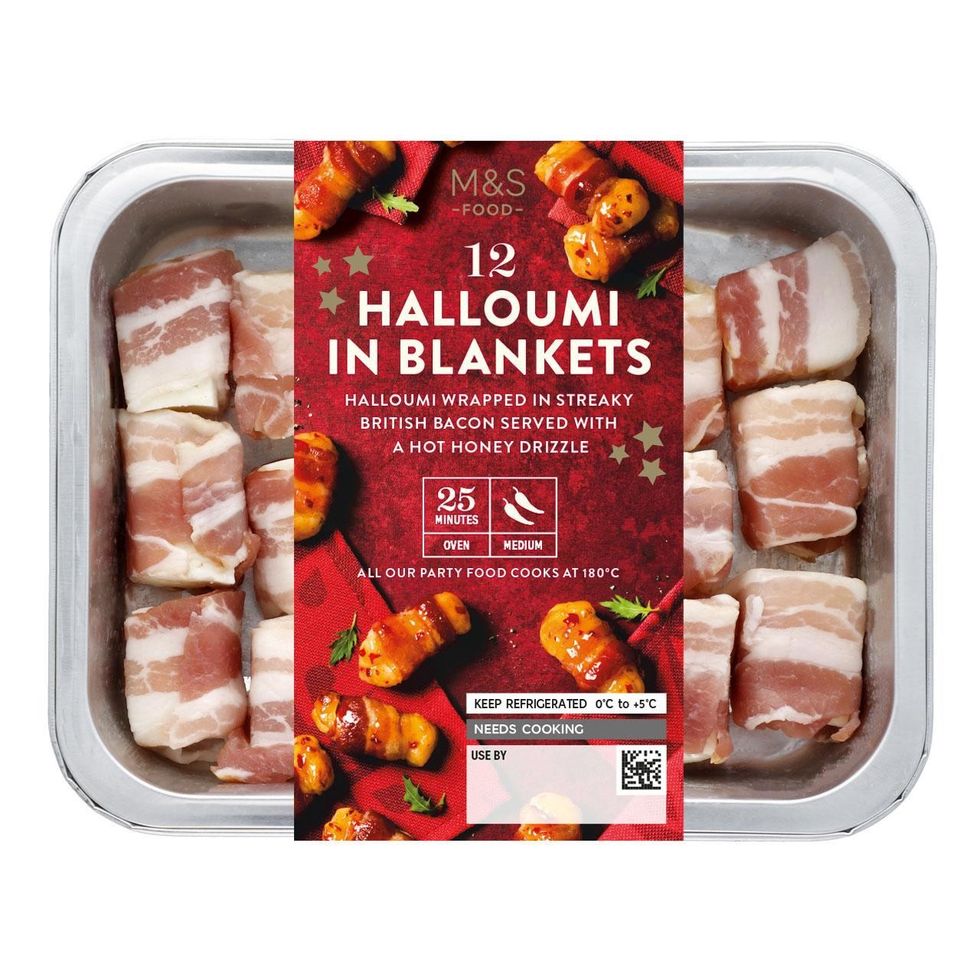 M&S Halloumi in Blankets