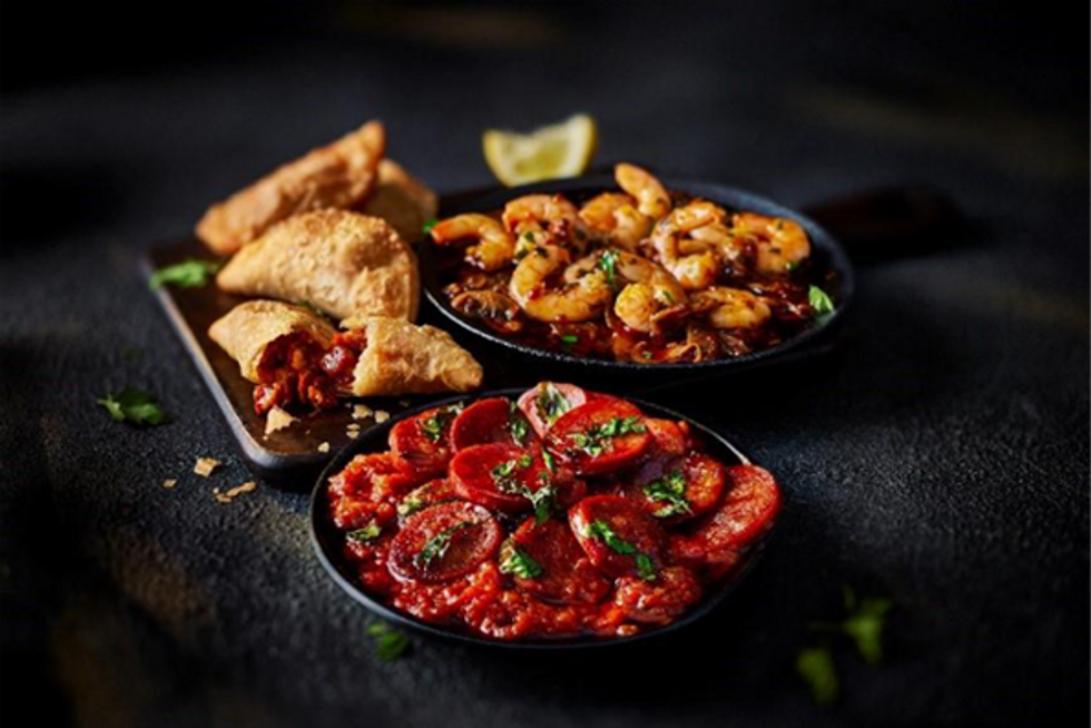 M&S Hot Picky Bits
