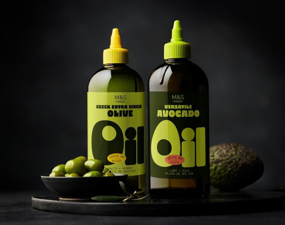 M&S new oils