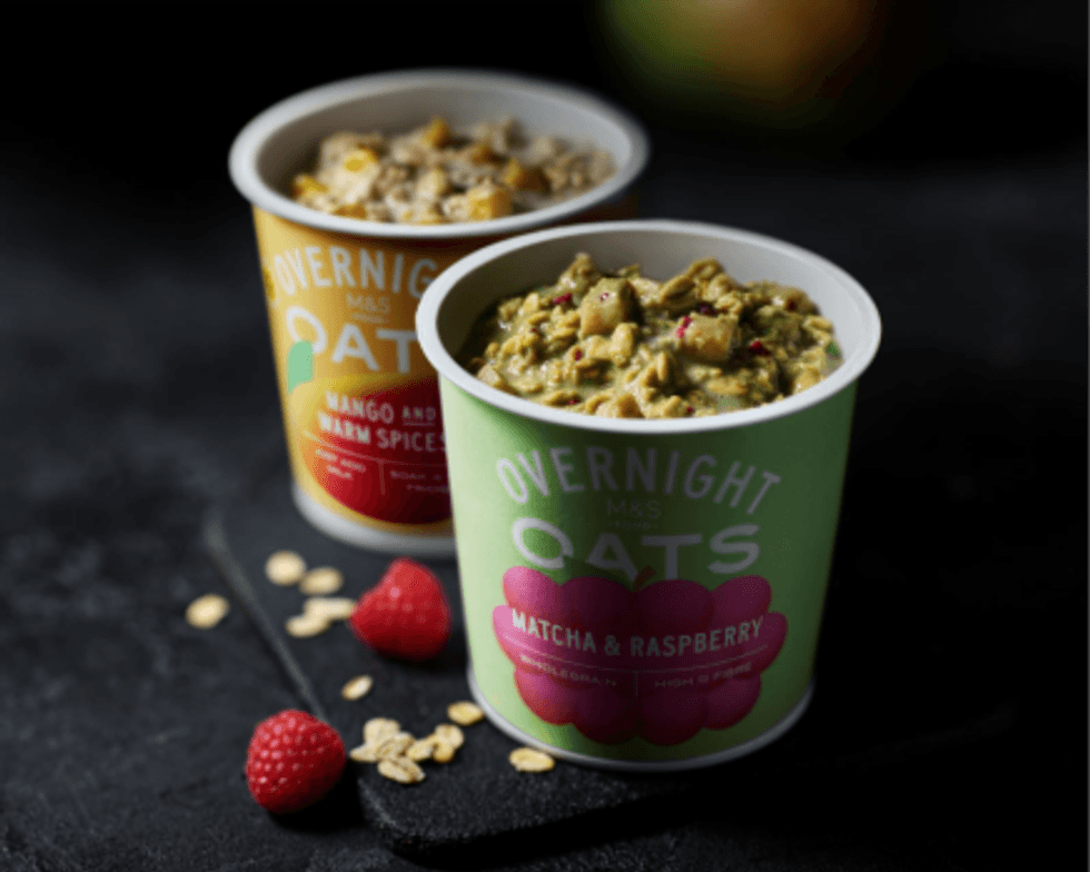 M&S overnight oats