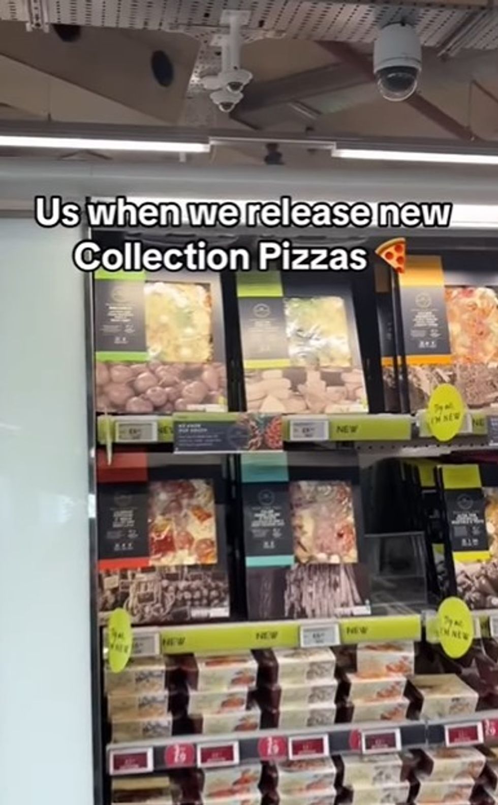M&S pizza