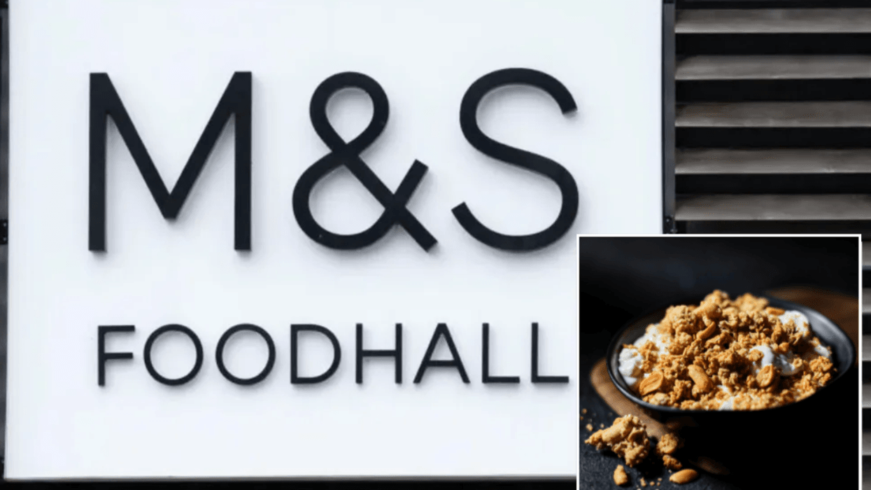 M&S sign / M&S breakfast