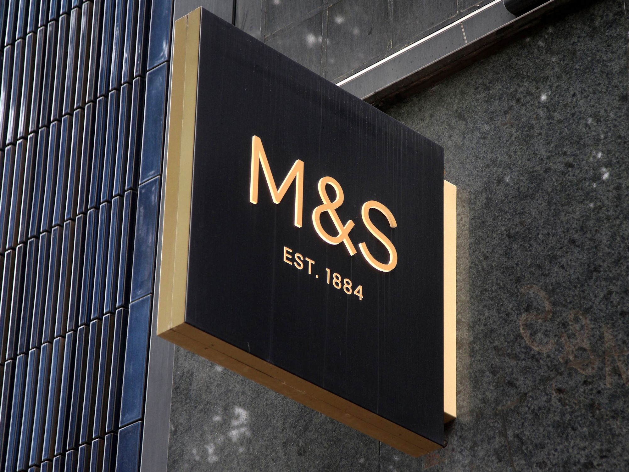 M&S sign