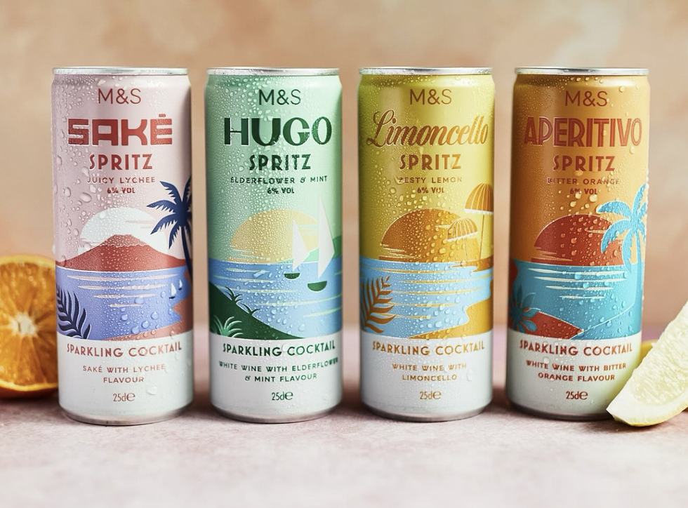 M&S Spritz collection