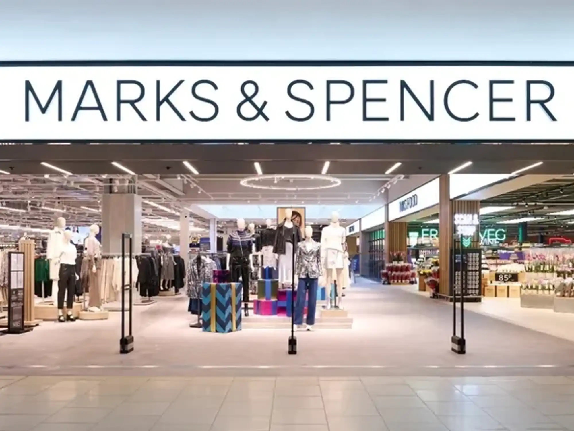 M&S store sign