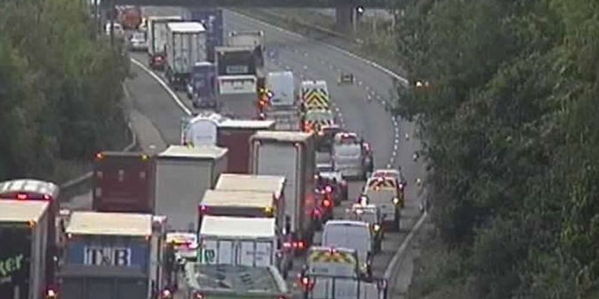 NextImg:M2 chaos: Drivers to face heavy delays as police-led incident forces major motorway to shut
