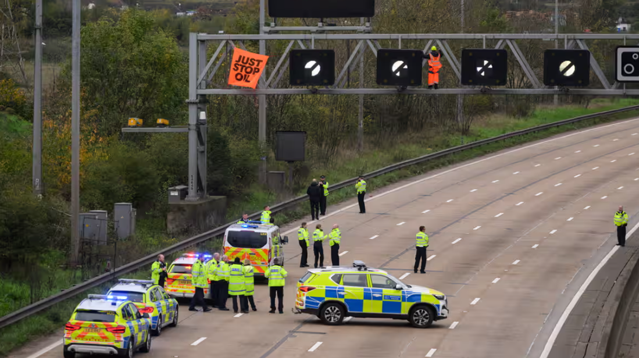 M25 blockage