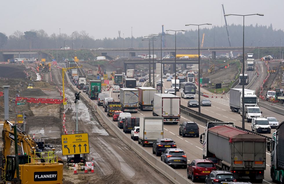 M25 CLOSURE