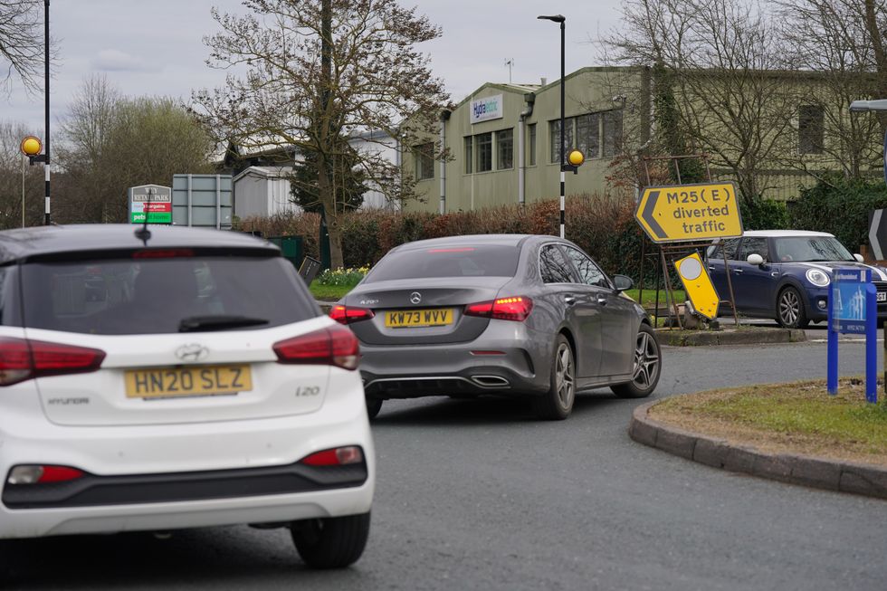 M25 diversion