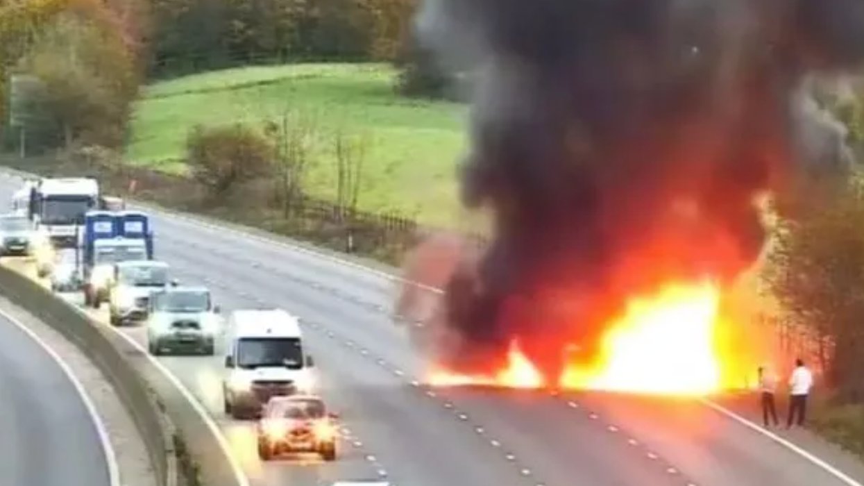 M25 fire