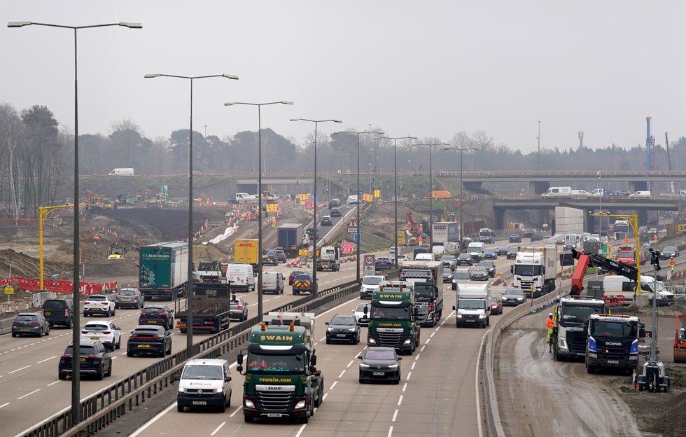 M25 traffic