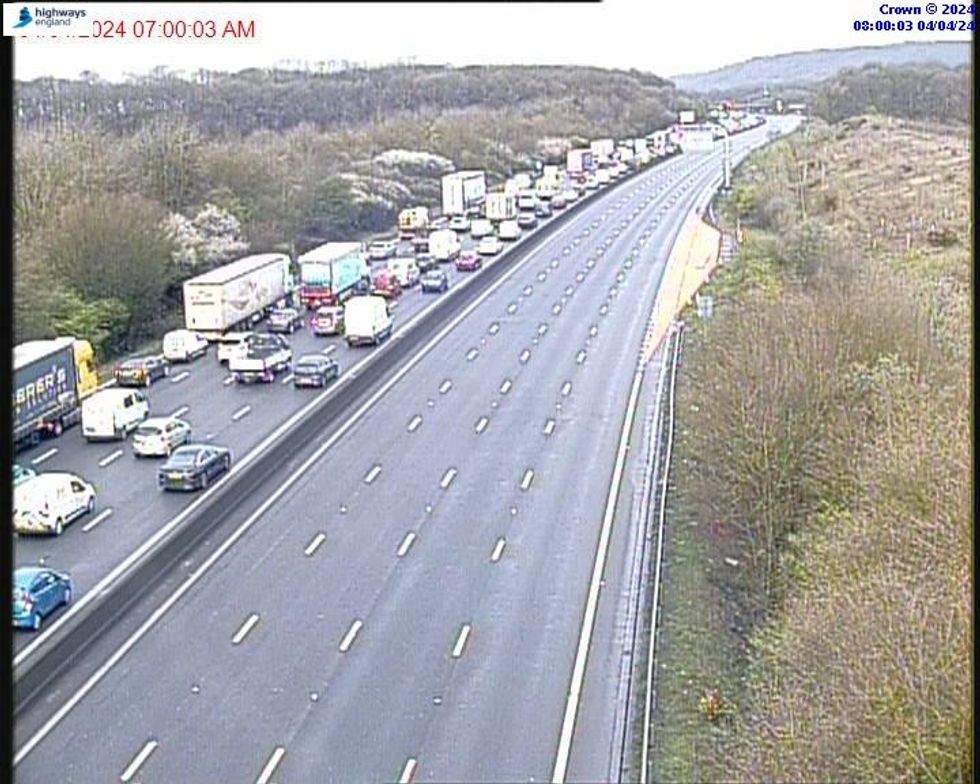 M25 traffic