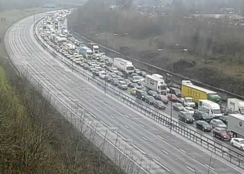 M25 traffic