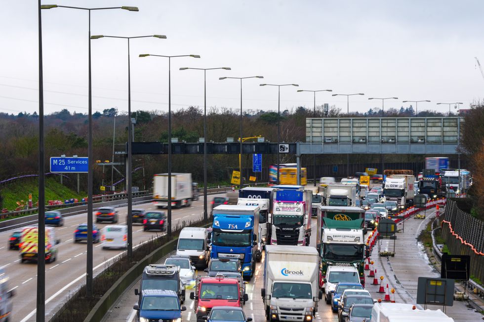 M25 traffic