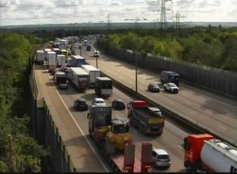 M25 traffic