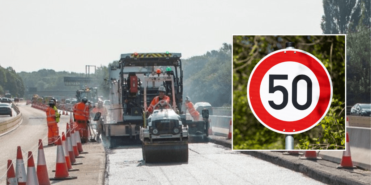 Major motorway reopens for first time in two years with lower speed limits as drivers face 50mph restrictions Major motorway reopens for first time in two years with lower speed limits as drivers face 50mph restrictions