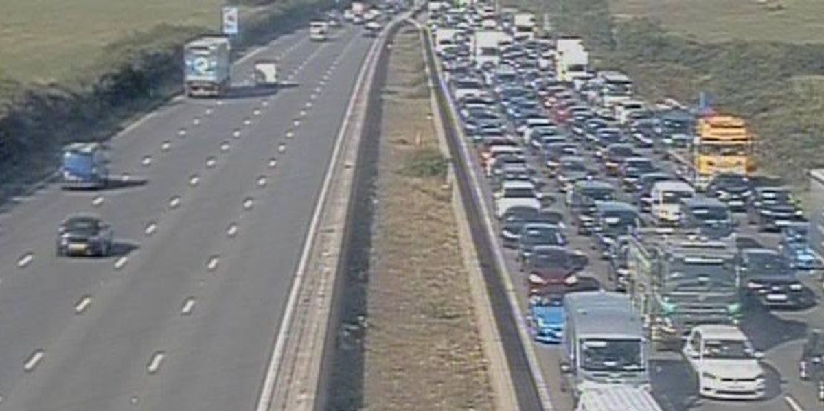 Motorists facing hours of delays near Heathrow Airport as serious crash impacts traffic Motorists facing hours of delays near Heathrow Airport as serious crash impacts traffic