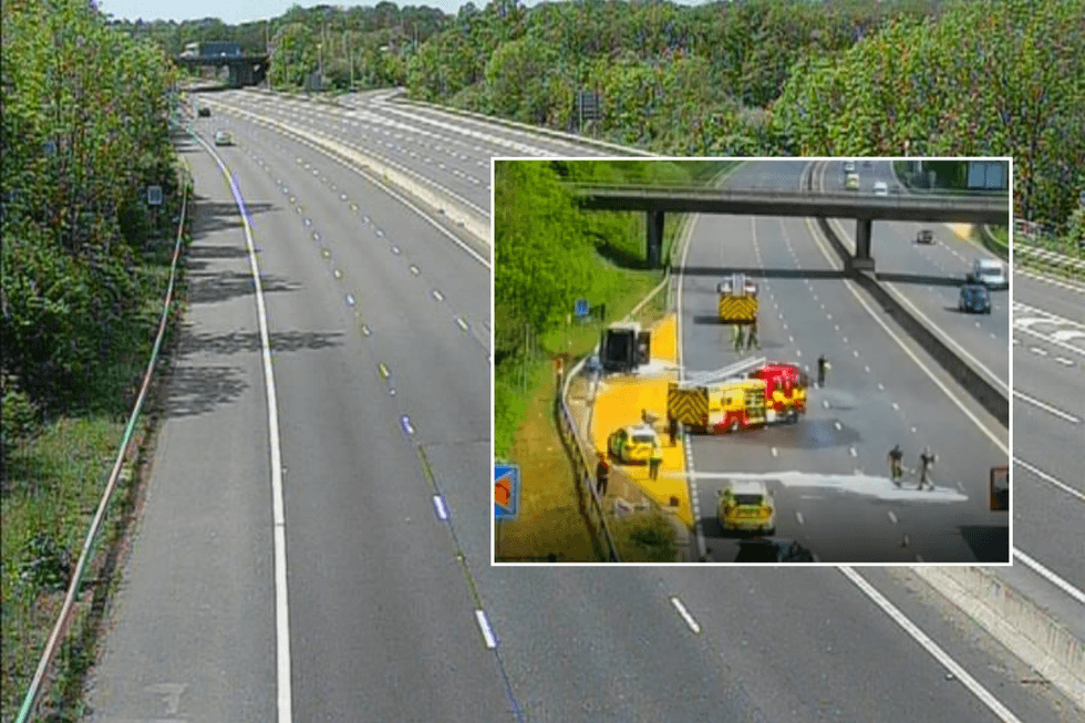 M4 road closures and fire services