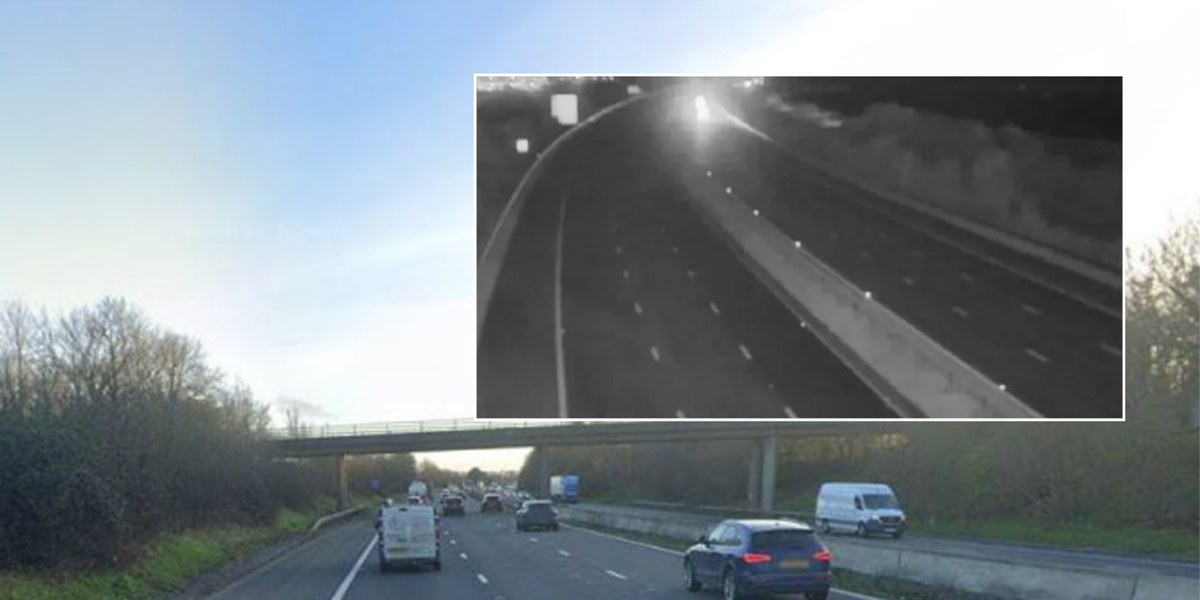 NextImg:M5 crash: Teenager who died after being hit by car was 'being taken into police custody'