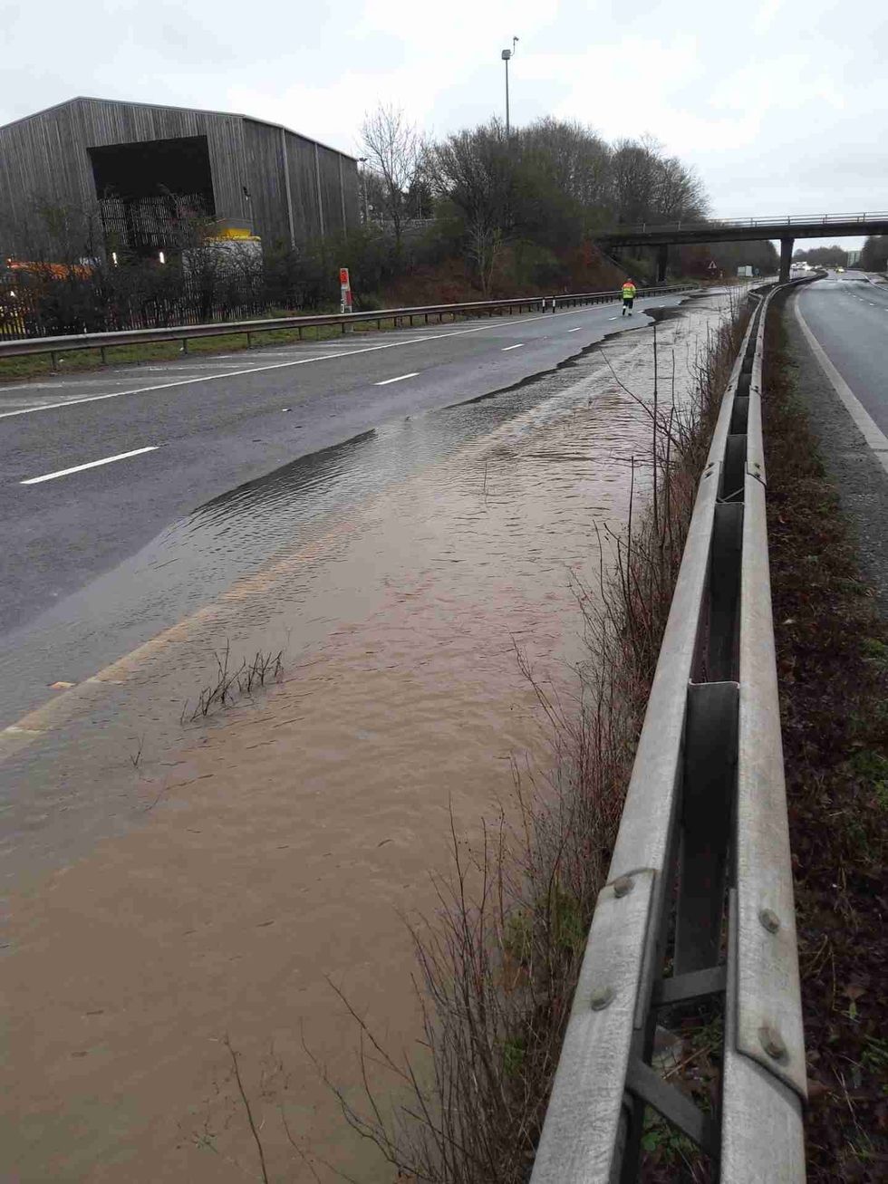 M50 flooding