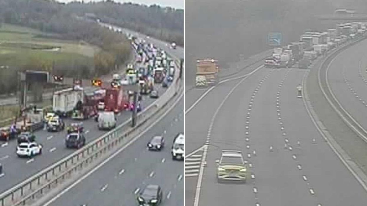 M6 road delays