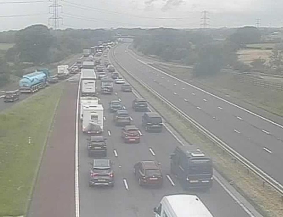 M6 traffic