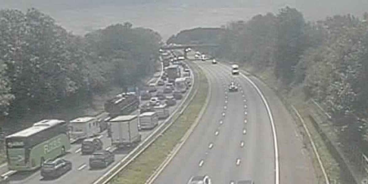 NextImg:M6 chaos: Motorists warned of hours of delays on major motorway as road collision causes severe problems