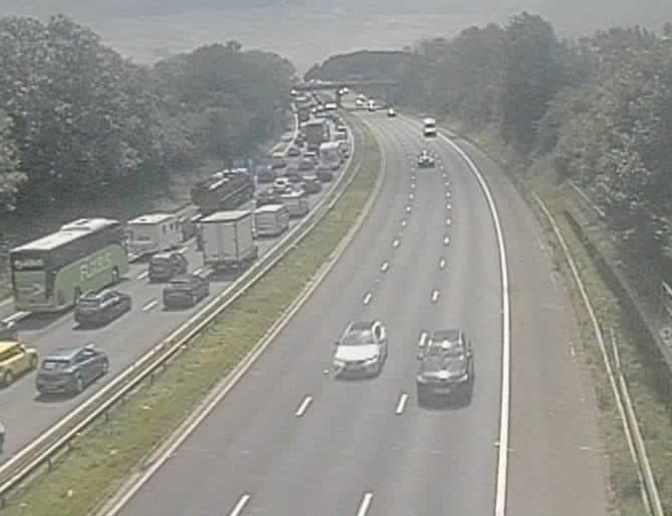 M6 traffic