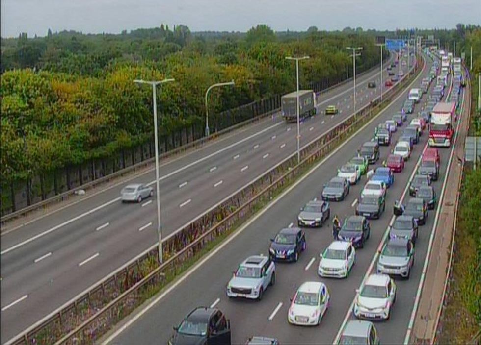 M6 traffic