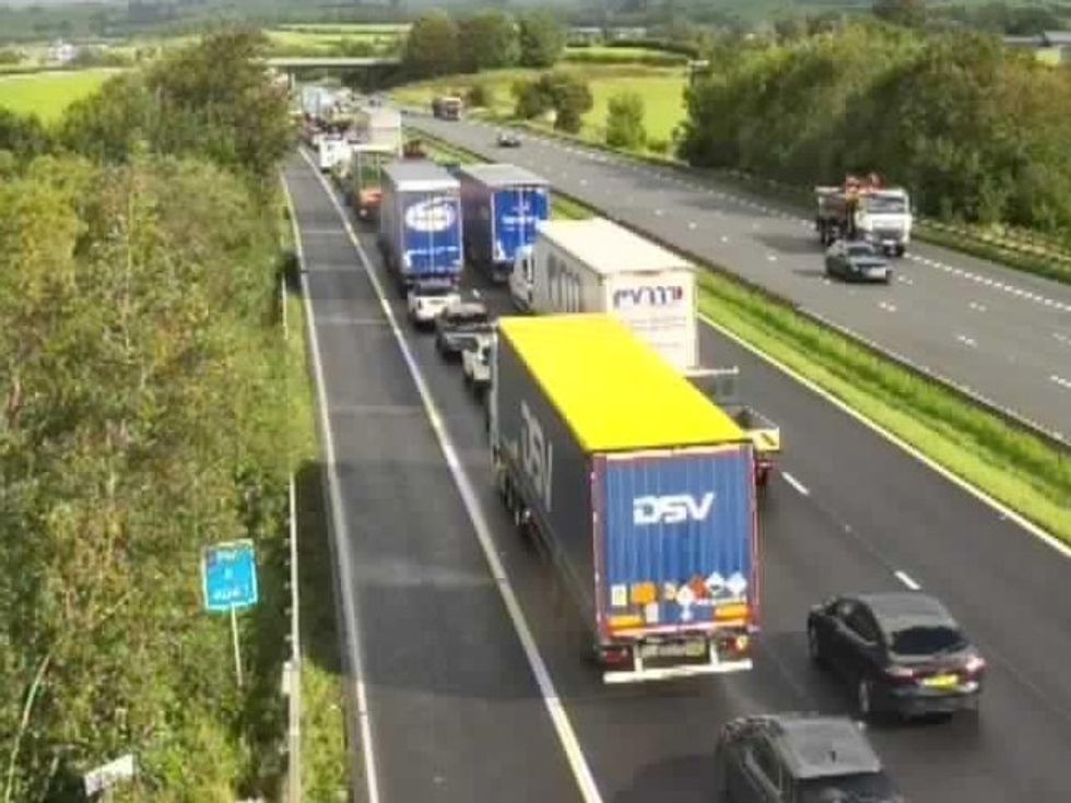 M6 traffic