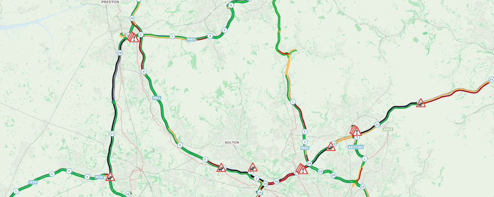 M6 traffic
