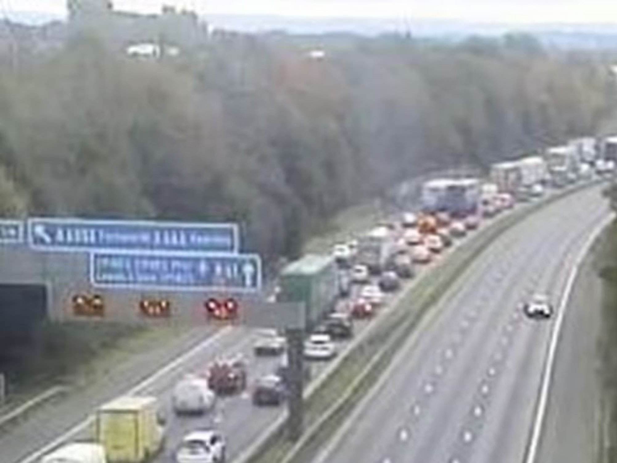 M61 traffic build up