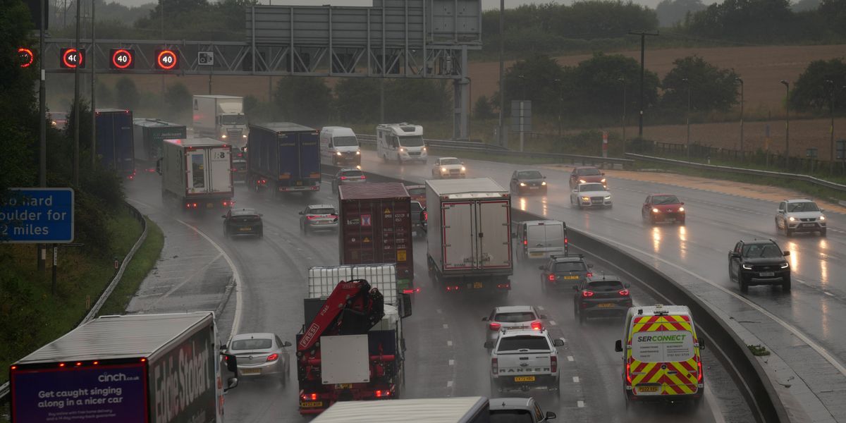 NextImg:M62 crash: One teen dead and one arrested after car overturns on UK motorway