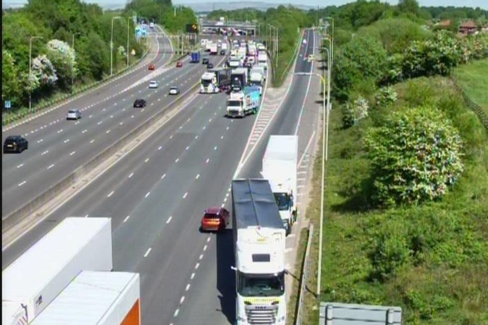 M62 traffic